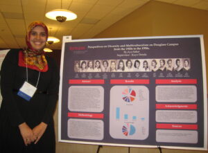 Aya Saka and poster erspectives on Diversity and Multiculturalism on Douglass Campus, from the 1920s to the 1950s 