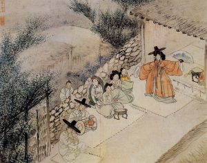 Shamanic Dance (Munyeo Sinmu) by Shin Yun-bok,